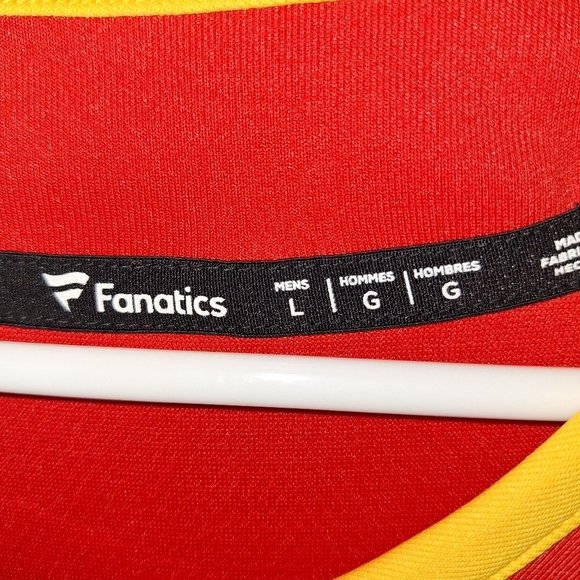 A Fanatics official NHL Calcgay Flames #25 Lex jersey in a men's size large. NWT - Picture 3 of 6